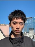 下ろしも上げもできる面長さん向けスパイキーショート20代30代