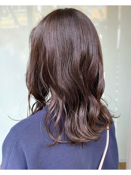 クート(kuuTo) ふわっとミディ ココアブラウン