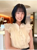 くびれが可愛いレイヤーボブ◎