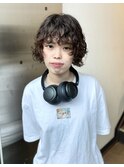 ミニボブプードルパーマ