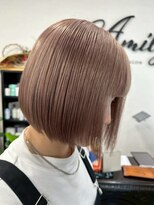 アミリー ひたち野うしく店(Amily)&nbsp;ハイライトバレイヤージュダブルカラーケアブリーチ20代30代