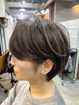 ルーファス 恵比寿 渋谷(Ruufus)&nbsp;大人耳掛けショートボブ  2507