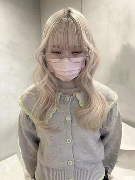 ペレ アネックス 大阪梅田茶屋町店(PELE ANNEX) くびれヘア/アプリコットオレンジ/夏のヘアアレンジ/梅田