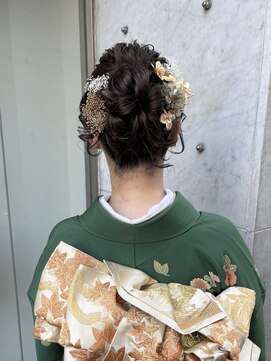 ミラ(Mila) 振り袖!ふわふわアップヘア★