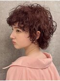 パーマ風ショート /くせ毛 /クセ毛 /癖毛 /脱縮毛矯正カット