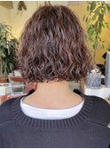 ボブパーマおしゃれパーマミニボブスパイラルパーマショートボブ
