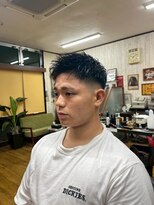 アールズ ヘア(R's hair)&nbsp;MEN’S HAIR/サーフカール/刈り上げセンターパート/印西