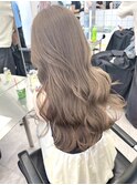 表参道ミルクティーベージュヘーゼルグレージュレイヤーカット