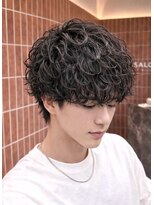 サロウィン 倉敷店(SALOWIN)&nbsp;ナチュラル波巻きパーマ2/メンズ/メンズカット/ニュアンスパーマ