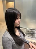 暗めアッシュカラー