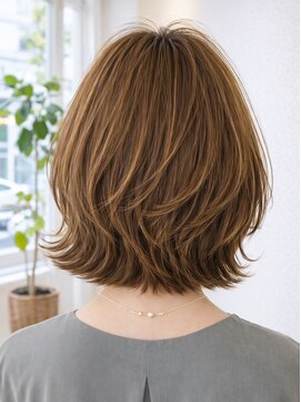 アルー ヘアーデザイン 中山寺店(aluu hair design) 小顔ボブ