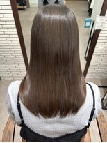 スーリール 小倉店(Sourire)&nbsp;セミロング：髪質改善：２０代～３０代