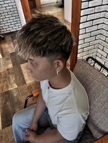 ノート ヘアーサロン(NOTE HAIR SALON)&nbsp;人気No.1の組み合わせ  ツイスパ × メッシュ