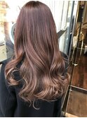 愛されカラー ゆるふわロング
