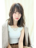 ネオリーブクレア 綱島店(Neolive Krea)&nbsp;モテ髪　お手入れ簡単ロブ　パーマ　アディクシーカラー