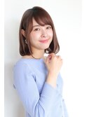 ナチュラル大人ボブ 