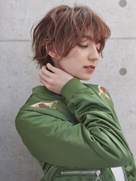 ヘアサロン ドットプラス 町田店(dot. plus) ショート×ラフウェーブ