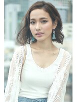 ラフィスヘアー クレイ 南草津店(La fith hair clay)&nbsp;【La fith】セミウェット☆セクシー切りっぱなしボブ