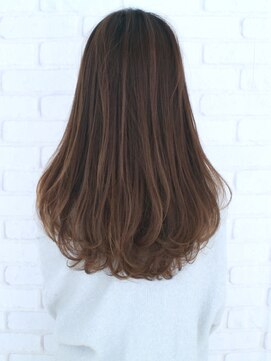 ムム(mumu) ロングスタイル/ラベンダーカラー/20代30代40代50代