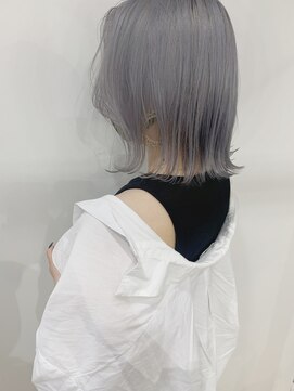 リシェスバイエンヴィー 西宮北口(Riches by ENVY) #外ハネボブとシルバーカラー