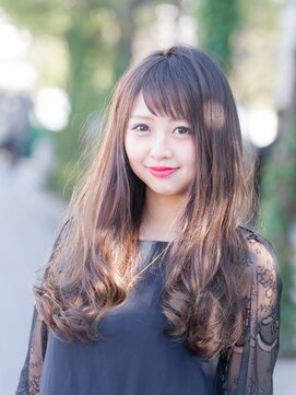 オルブ 戸塚安行店(Oluve) アディクシーカラー/似合わせカット/コテ巻き/ナチュラル