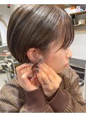 ショートイヤリングカラー/フェイスフレーミング
