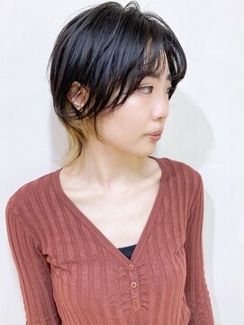 モリオフロムロンドン 松戸店(Morio from London) 【松戸 ムラマツ】前髪ショートウルフ インナーカラー
