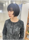 ミニボブ×顔まわりレイヤー