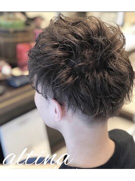 アルティーナプライベート(altina PRIVATE) ツーブロックナチュラルパーマ