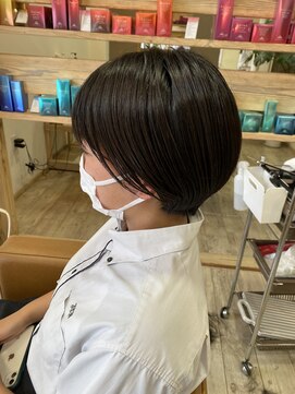 ヘア ロンドン カフェ(HAIR LONDON CAFE) ハンサムショート