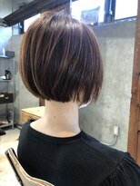 エース (ACE) ACE 横浜 艶髪まんまるボブ×暗髪グレージュ