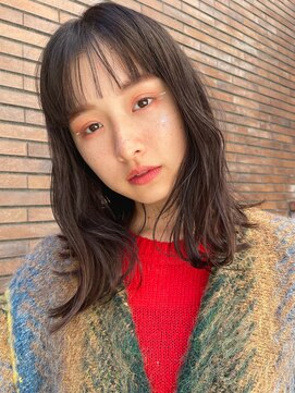 カゼ ダイカンヤマ Kaze DAIKANYAMA ハの字に広がるシースルーバング