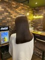 レオクマ(REOKUMA)&nbsp;ケアしながらのカラーで後ろ姿も可愛く仕上げます^ ^