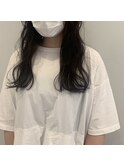 切りっぱなしロング