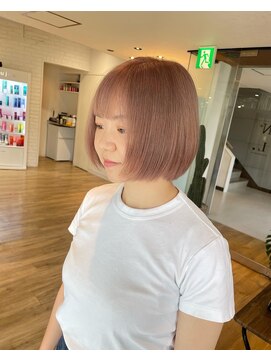 エヌプラス(N+) モテるミルクティーベージュカラー