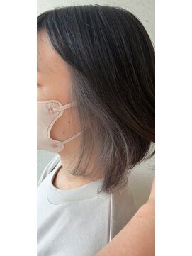 ディアー(Dear) インナーカラーグレー系