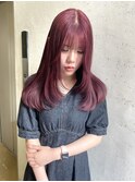 チェリーピンク/レイヤーカット【Grit神戸元町店】