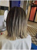 切りっぱなしボブ