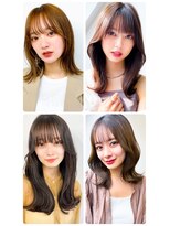 美容室フルール&nbsp;20代30代大人可愛い髪質改善ヘルシースタイル韓国ヘア透明感