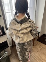 ネオリーブギンザ 銀座店(Neolive GINZA)&nbsp;フレンチガーリー風　振袖着付