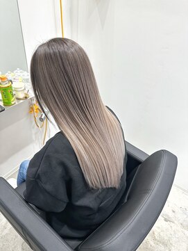 ワク(waku) バレイヤージュ/ホワイトベージュ