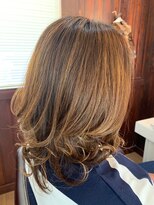 TJ天気予報 ルルル&nbsp;オレンジブラウン/くびれミディ