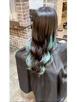 アクロ あべの店(ACRO)&nbsp;インナーカラーグリーン