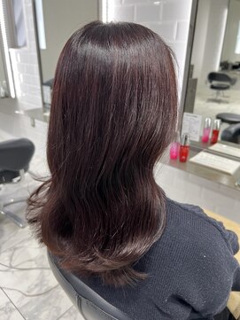 ヴァンカウンシル 一宮店(VAN COUNCIL) 艶髪/ブリーチなし/秋チェリーブラウン