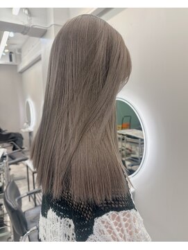 フラム 渋谷(flamme) グレージュカラー