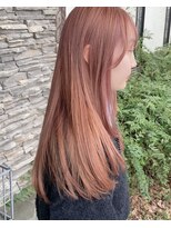 ルプラ ガーデン(le-pla garden)&nbsp;レイヤーカット#ピンクベージュ#ダブルカラー#ブリーチ#豊橋