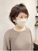 【LatelierContent yumi】少し長めのショートパーマ