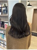 【担当きょうこ】透明感ダークグレージュ/暗髪/小顔カット