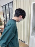 メンズライク アッシュカラー 刈り上げショート 奈良 王寺