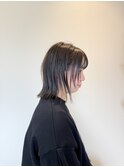 オリーブグレー/レイヤーボブ
